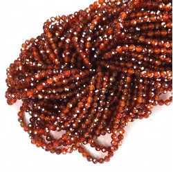 Beads Fianite (cubic zirconia)-faceted 4mm (0004023G)