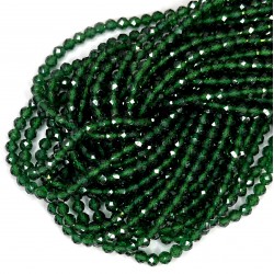 Beads Fianite (cubic zirconia)-faceted 4mm (0004021G)