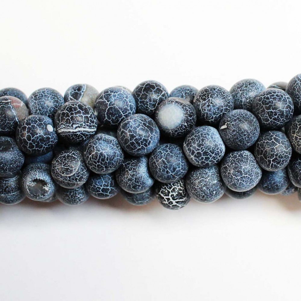 Beads Agate-frosted 10mm (0210016M)