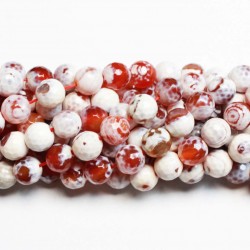 Beads Agate-faceted 10mm (0210006G)