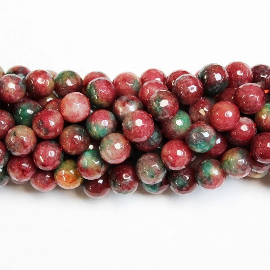 Beads Agate-faceted 10mm (0210022G)
