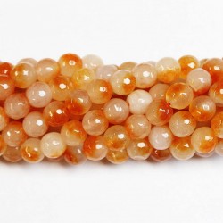 Beads Agate-faceted 10mm (0210031G)