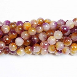 Beads Agate-faceted 10mm (0210033G)