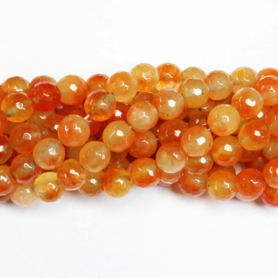 Beads Agate-faceted 10mm (0210037G)