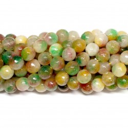 Beads Agate-faceted 10mm (0210094G)