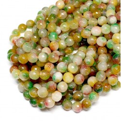 Beads Agate-faceted 10mm (0210094G)