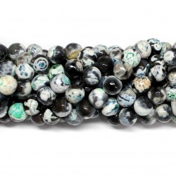 Beads Agate-faceted 10mm (0210098G)