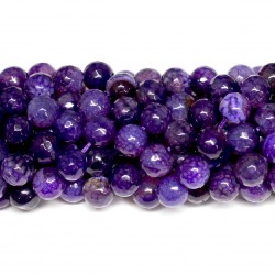 Beads Agate-faceted 10mm (0210107G)