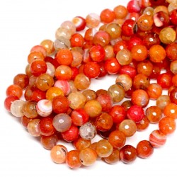 Beads Agate-faceted 10mm (0210109G)