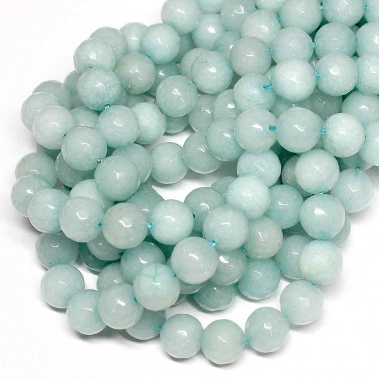 Beads Agate-faceted 10mm (0210114G)