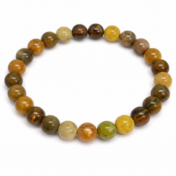 Agate beads 10 mm, natural stone