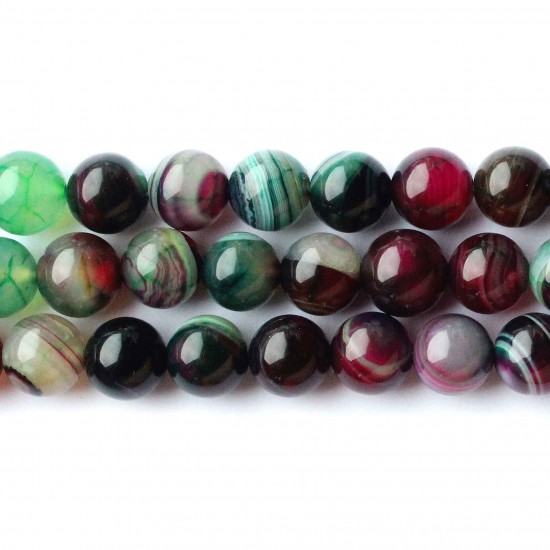 Beads Agate 10mm (0210002)