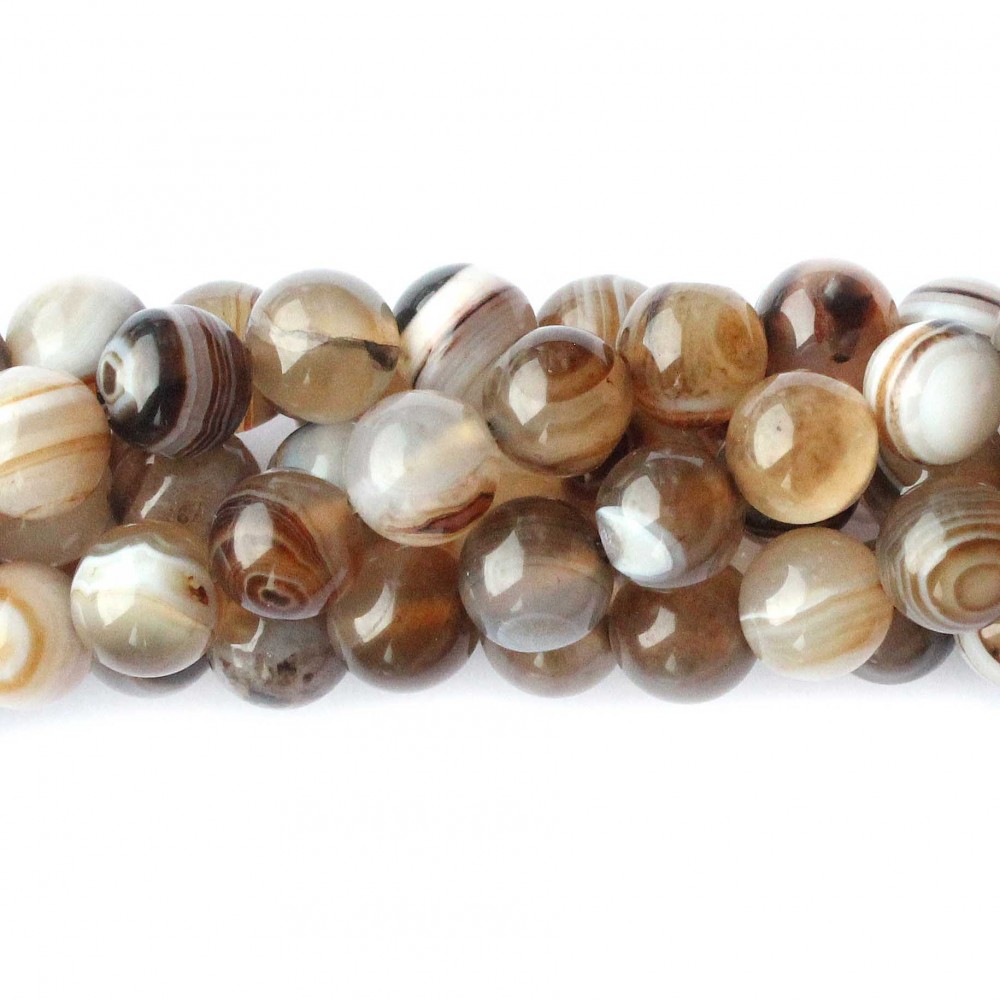 Beads Agate 10mm (0210040)