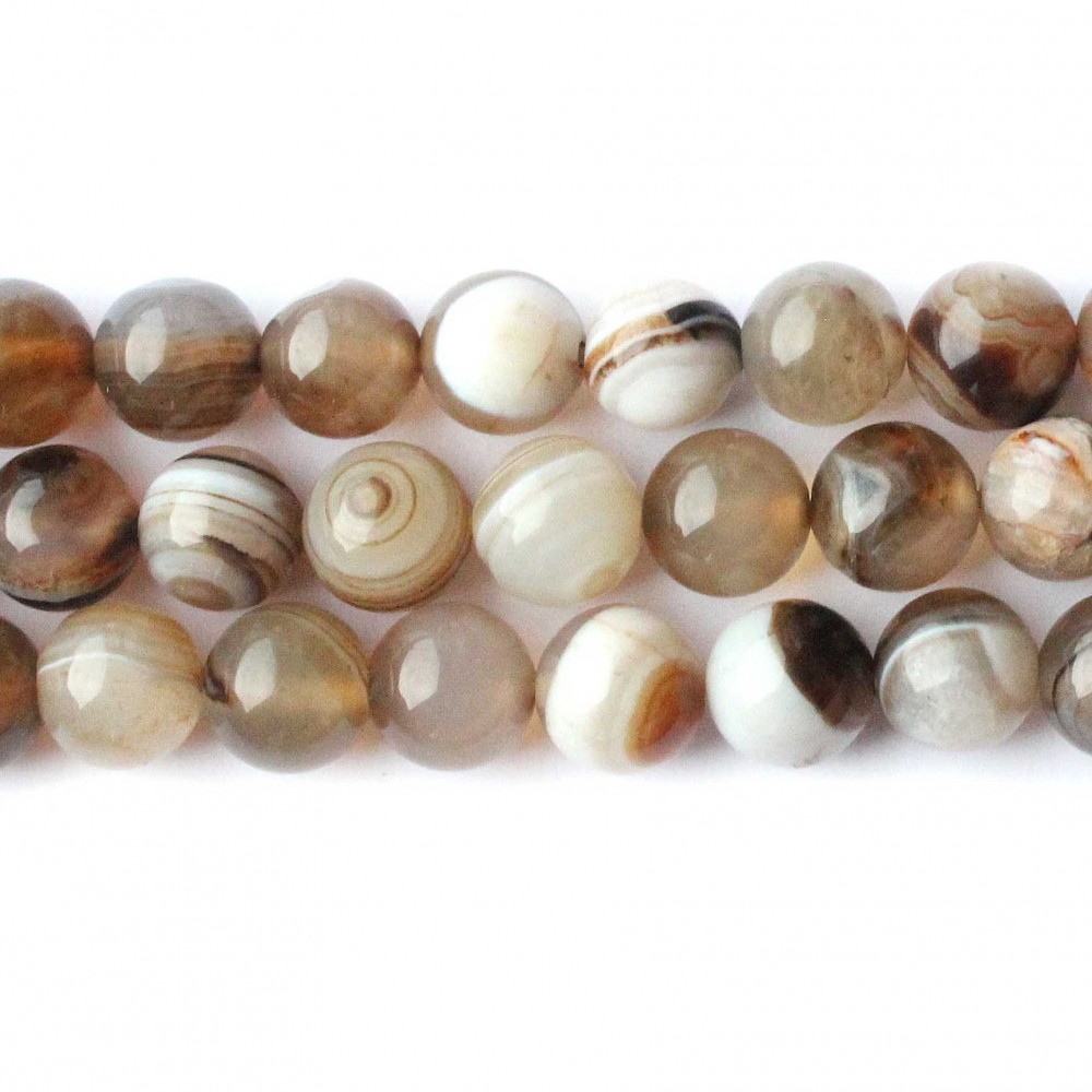 Beads Agate 10mm (0210040)