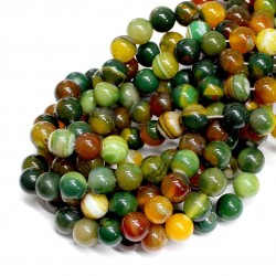 Beads Agate 10mm (0210010)