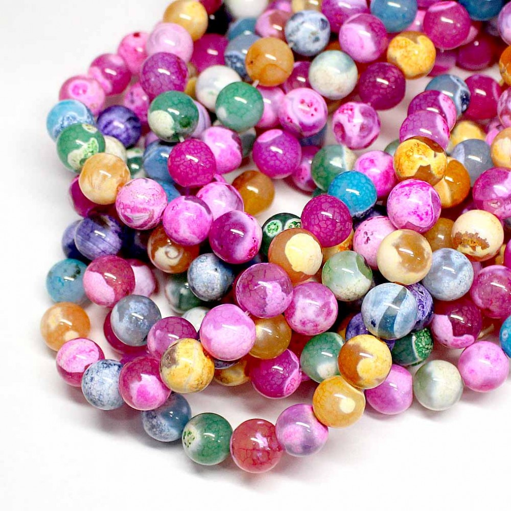 Beads Agate 10mm (0210020)