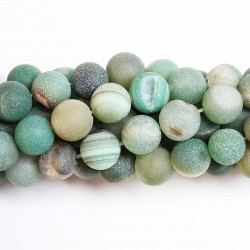 Beads Agate druzy 10mm (0210004D)