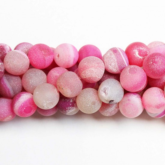 Beads Agate druzy 10mm (0210006D)