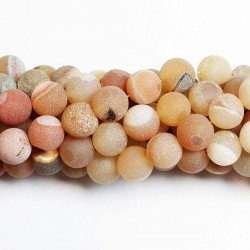 Beads Agate druzy 10mm (0210008D)