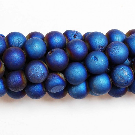 Beads Agate druzy 12mm (0212006D)