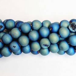 Beads Agate druzy 12mm (0212009D)