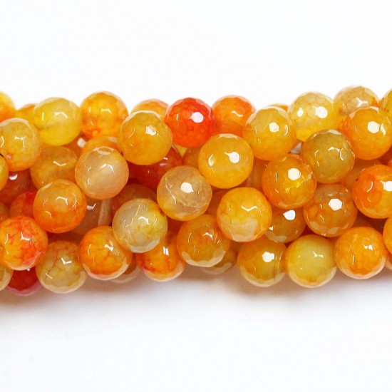 Beads Agate-faceted 12mm (0212013G)