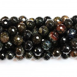 Beads Agate-faceted 12mm (0212018G)