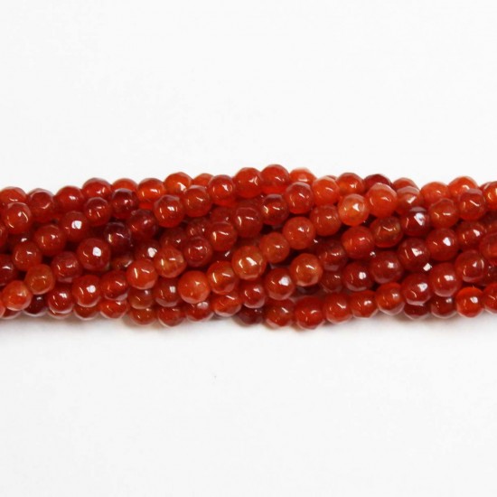 Beads Agate-faceted 4mm (0204004G)