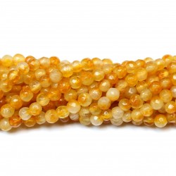 Beads Agate-faceted 4mm (0204025G)