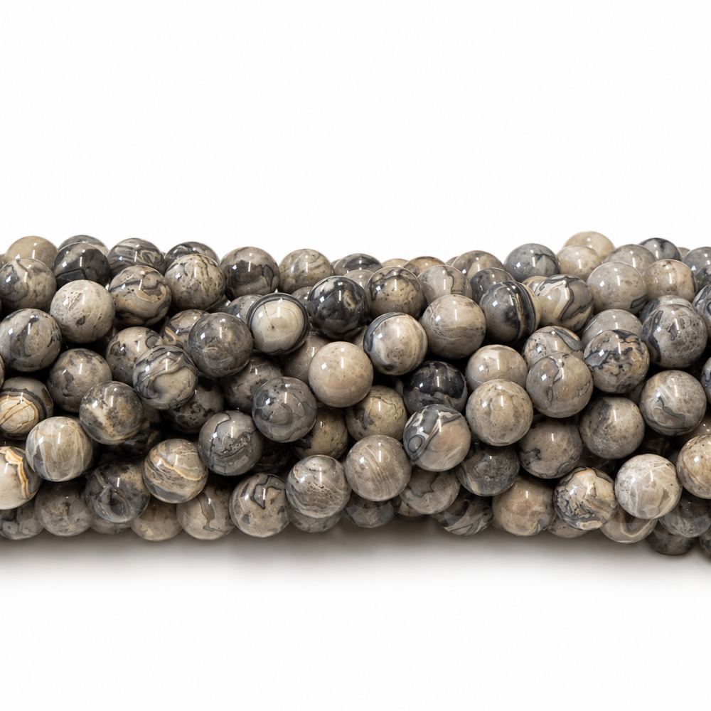 Agate Beads 6 mm – Natural Stone