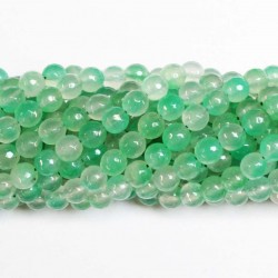 Beads Agate-faceted 8mm (0208034G)