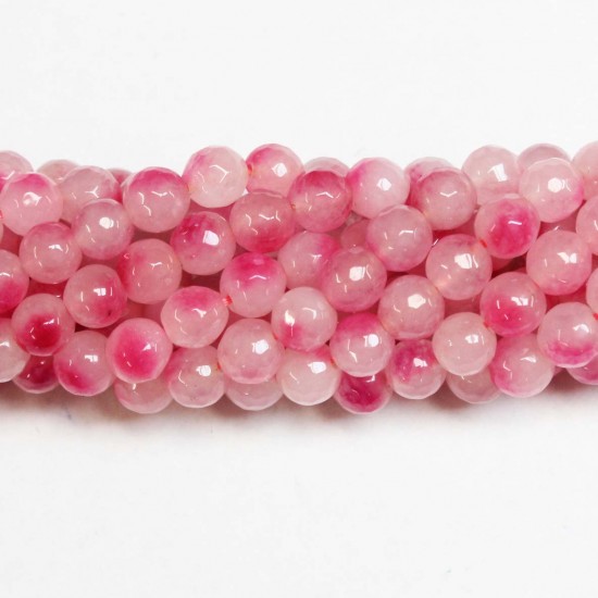 Beads Agate-faceted 8mm (0208038G)
