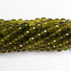 Beads Agate-faceted 8mm (0208045G)