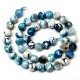 Beads Agate-faceted 8mm (0208051G)