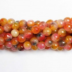 Beads Agate-faceted 8mm (0208069G)