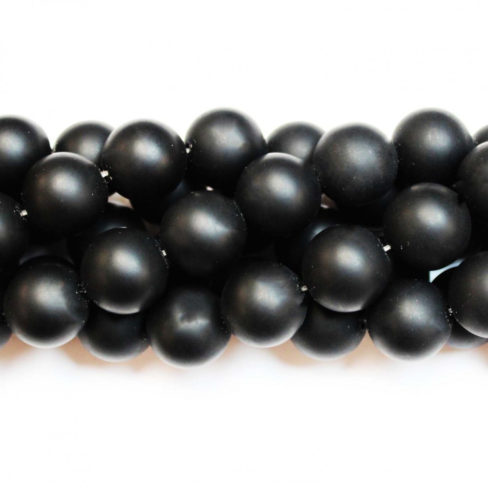 Beads Agate-frosted 16mm (0216000M)