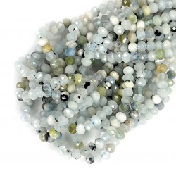 Beads Aquamarine 4x3mm (0404001G)