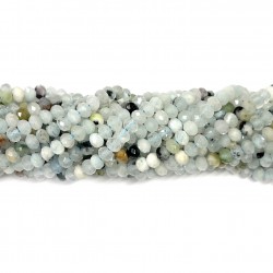 Beads Aquamarine 4x3mm (0404001G)
