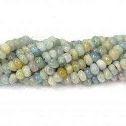 Beads Aquamarine 6x5mm (0406003)