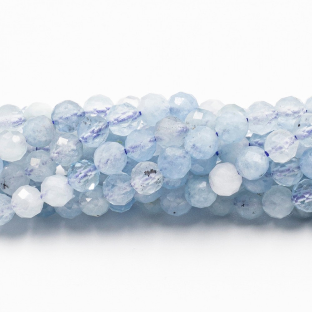 Beads Aquamarine 4mm (0404000G)