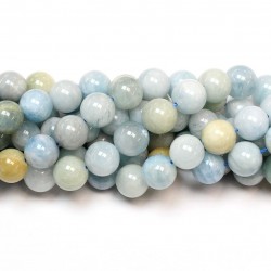 Beads Aquamarine 10mm (0410000)
