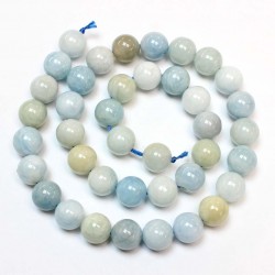 Beads Aquamarine 10mm (0410000)