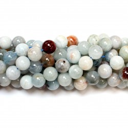Beads Aquamarine 10mm (0410001)