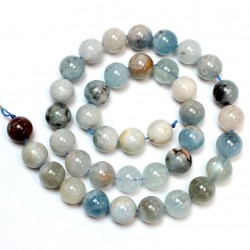 Beads Aquamarine 10mm (0410001)