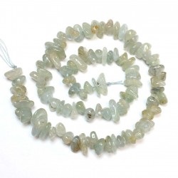 Beads Aquamarine ~11x4mm (0411001)