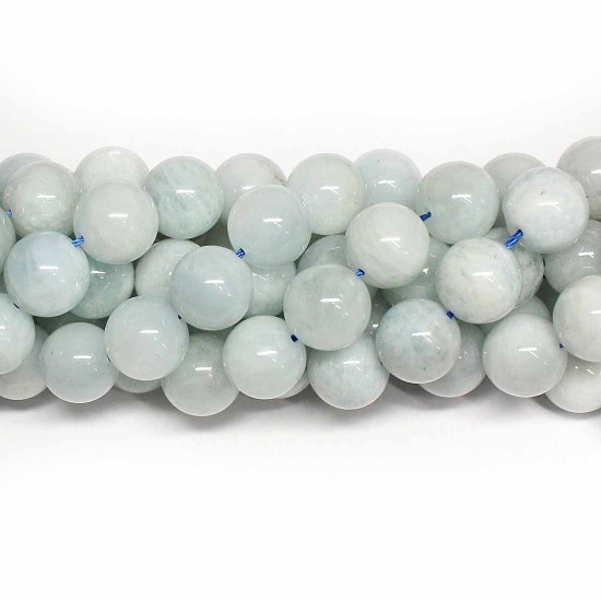 Aquamarin Perlen  12mm (0412001)