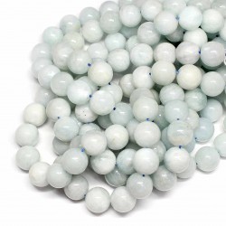 Beads Aquamarine 12mm (0412001)