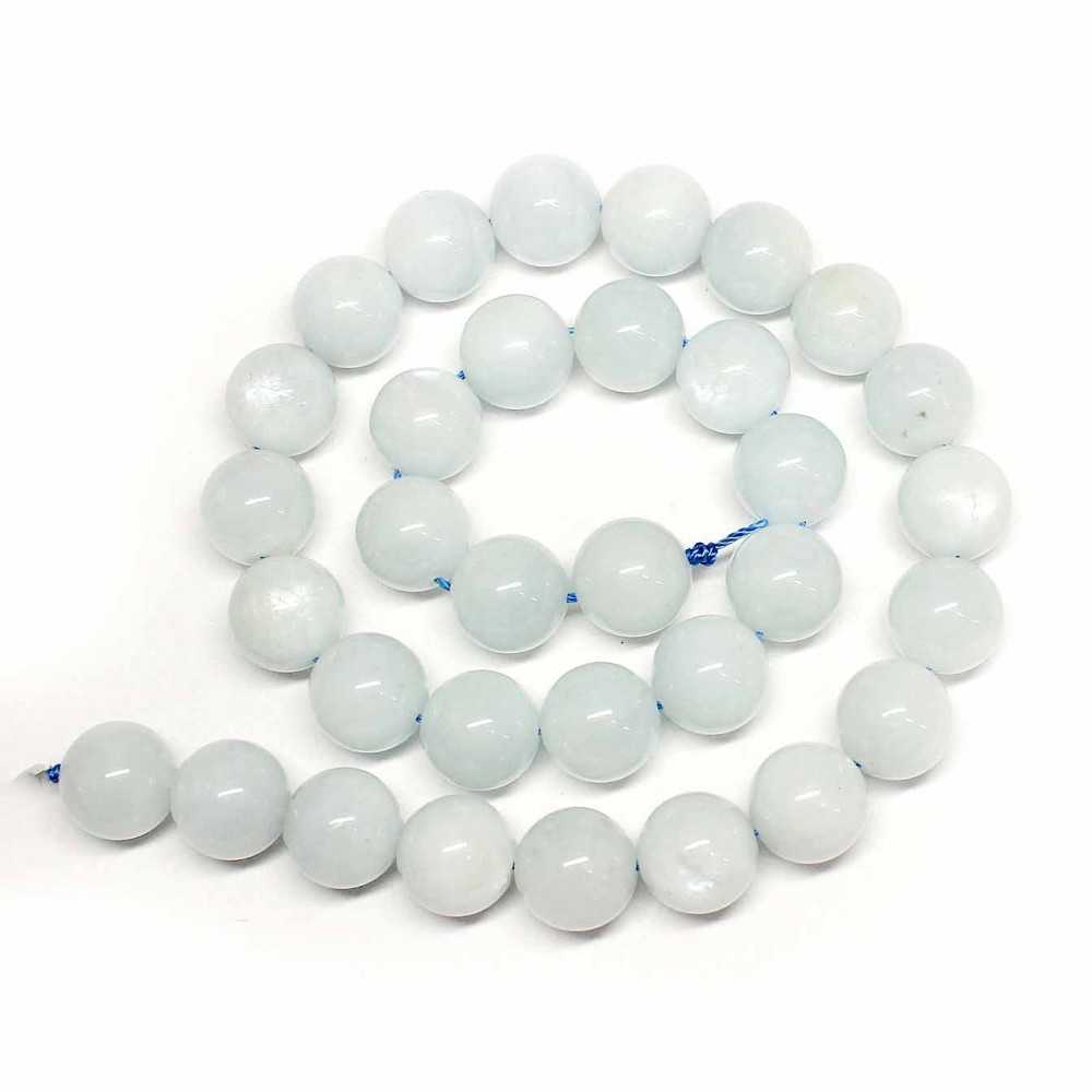 Beads Aquamarine 12mm (0412001)