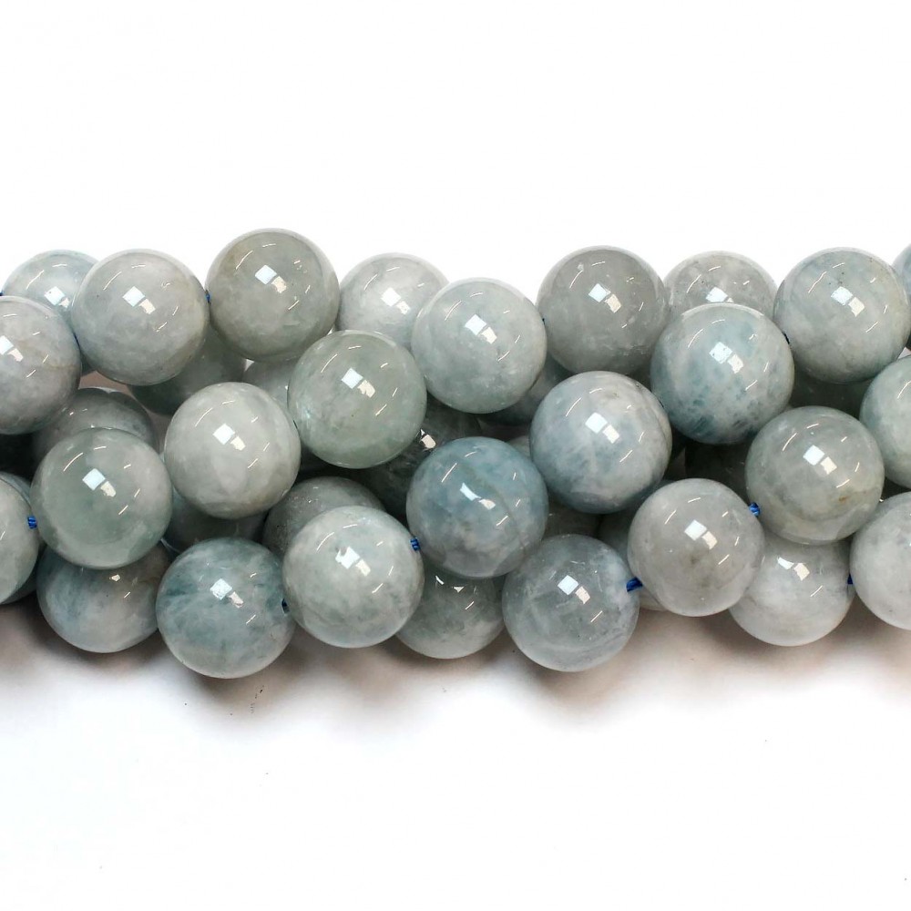 Beads Aquamarine 14mm (0414000)