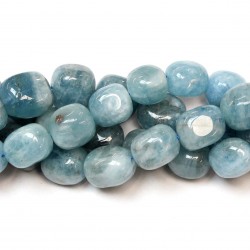 Beads Aquamarine ~15x12mm (0415001)